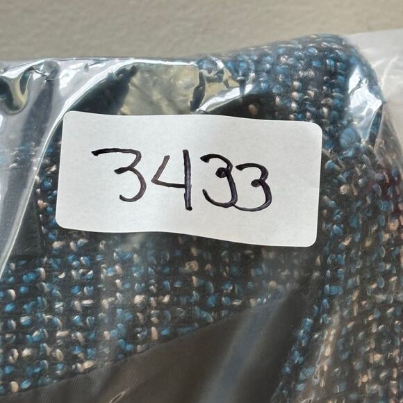 Kasper Jacket Women's Size 14W Blue Tweed Office Career Formal Lined Blazer - Picture 10 of 10